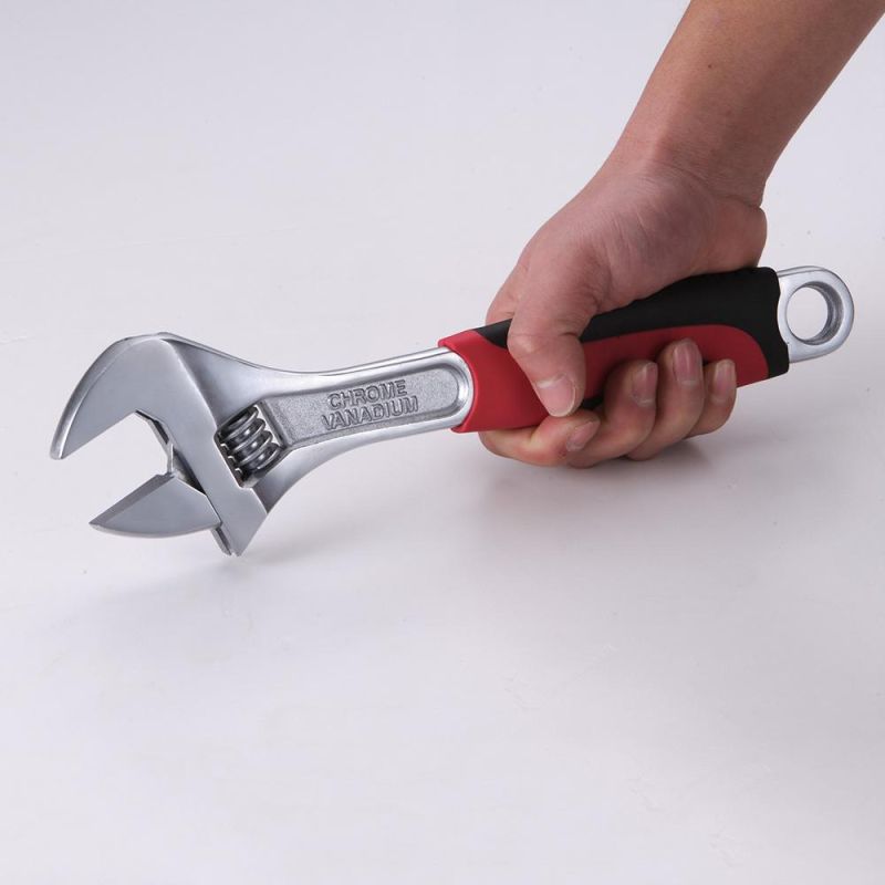 Best Selling Bigger Jaw Opening Drop Forged Steel Adjustable Wrench