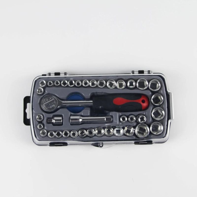 Adjustable Ratchet Socket Set Carbon Steel Hand Tool Ratchet Wrench