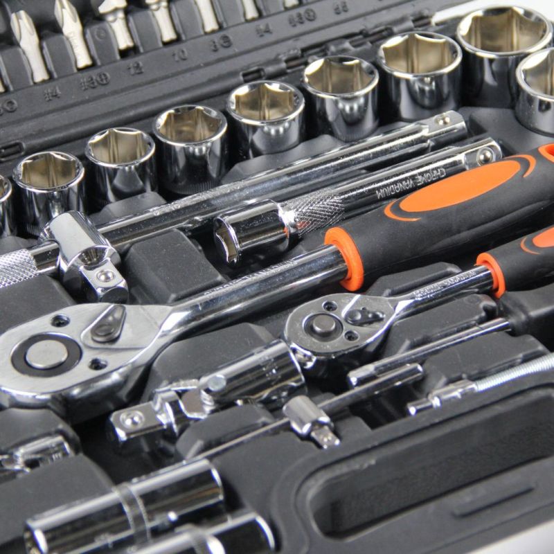 High Quality Hand Tool Adjustable Socket Set Ratchet Wrench