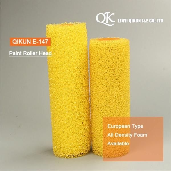 E-147 Hardware Decorate Paint Hardware Hand Tools Acrylic Polyester Mixed Yellow Double Strips Fabric Foam Paint Roller Brush