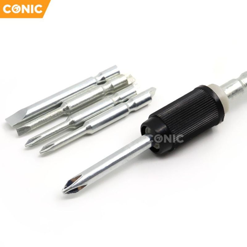 260mm Automatic Spiral Ratchet Screwdriver Including 5 Bits