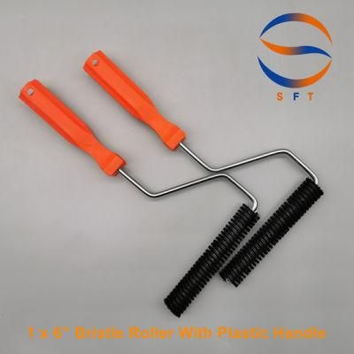 1&prime;&prime; X 6&prime;&prime; Bristle Rollers with Plastic Handles Roller Brushes for FRP