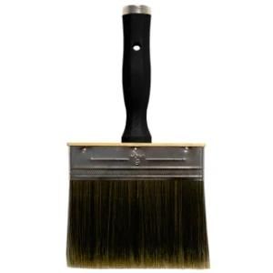 High Quality 50%PBT &amp; 50% Pure Bristle with Plastic Handle Golden Ferrule Paint Brush