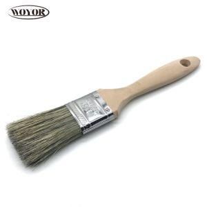 Grey Pig Mane Grass Handle Paint Brush