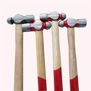 1 Lb Ball Peen Hammer with Wooden Handle