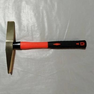 Non-Sparking Scaling Hammer, Al-Br, Fiberglass Handle, 300g, Atex