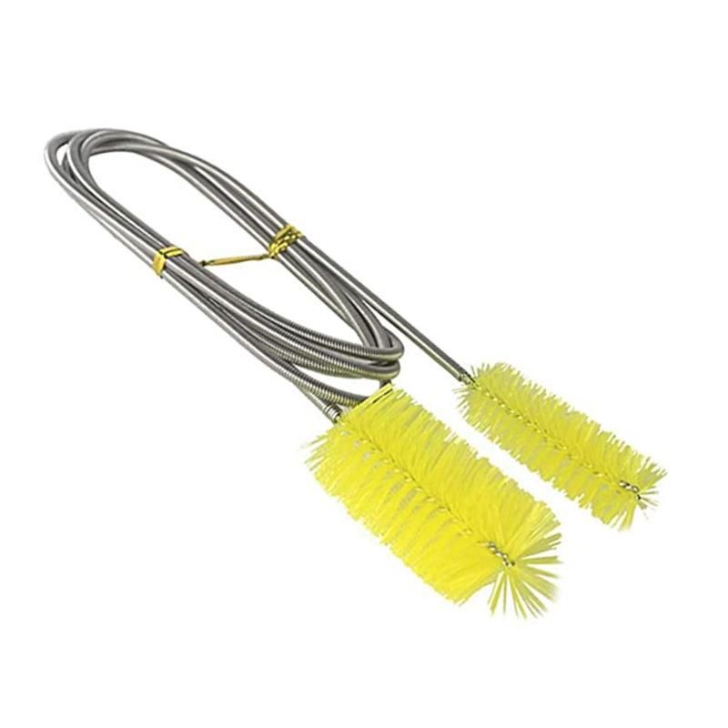 Spring Brush/Pipe Brush/Stainless Steel Pipe Clean Brush /Double Bristled Brush Nylon Brush