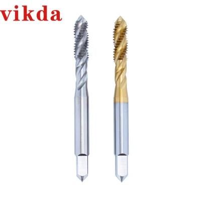 Vikda Hsse Cobalt Machine Tap M35 HSS Spiral Flute Tap