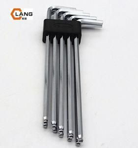Exquisite S2 CRV Polished Chrome Mirror Ball End Hex Key
