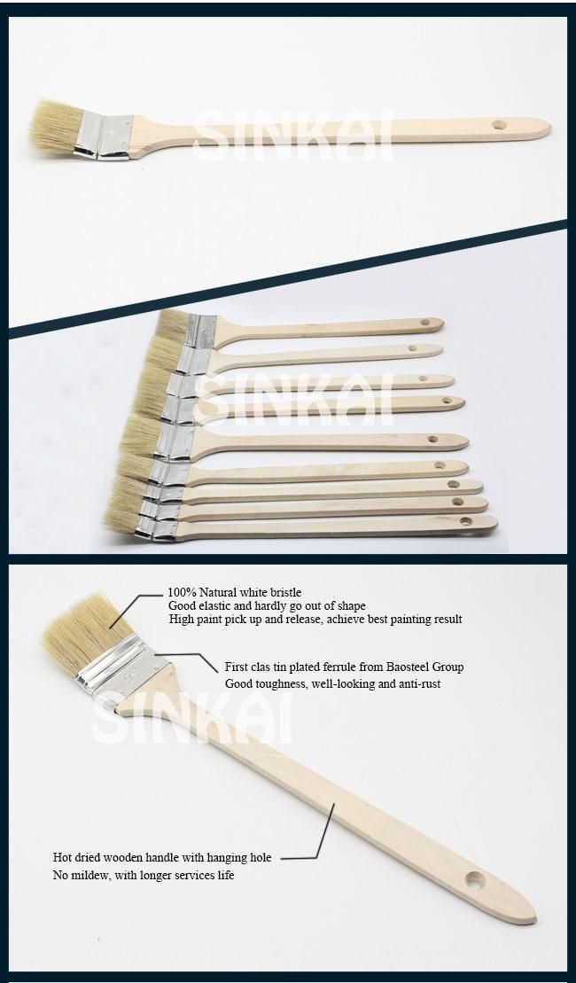 Professional Pure Bristle Radiator Painting Brush