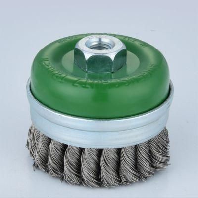 Knotted Twist Cup Brushes-Heavy Duty for Angle Grinder