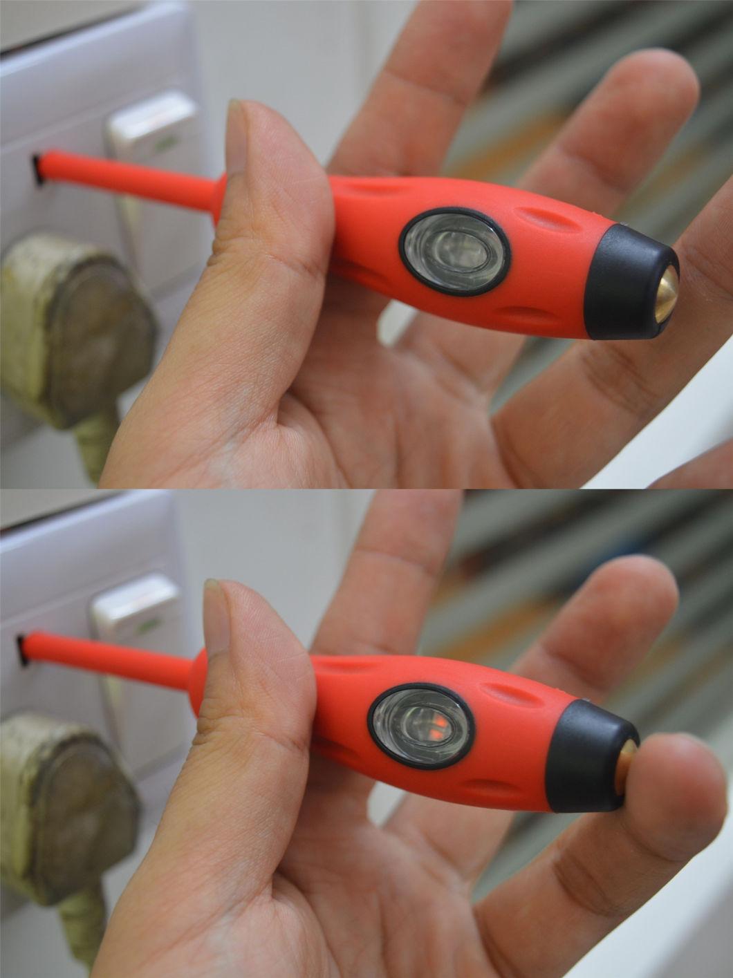 6mm*127mm High Quality Insulation Tester 100V-500V Test Voltage Pen Cr-V Material Screwdriver