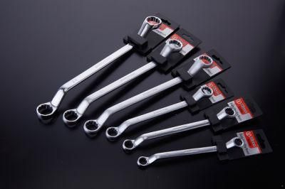 High Quality Double-Headed Ring Wrench 45-Degree Angle Wrench Set Repair Tool