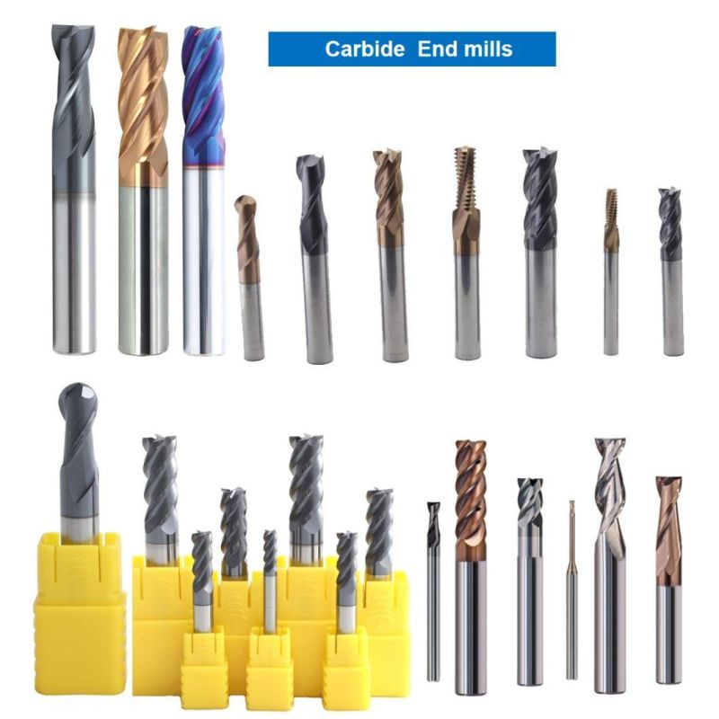 Carbide Conical Pointed Burrs Skm 6mm-16mm Shank with End Double Cutters