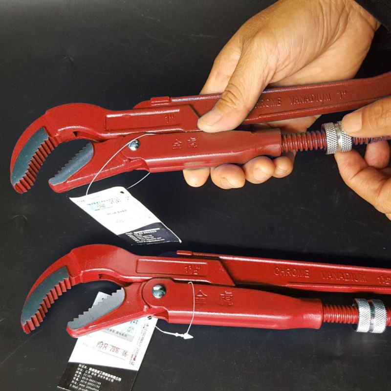 45 Degree Bent Nose Pipe Wrench High Quality