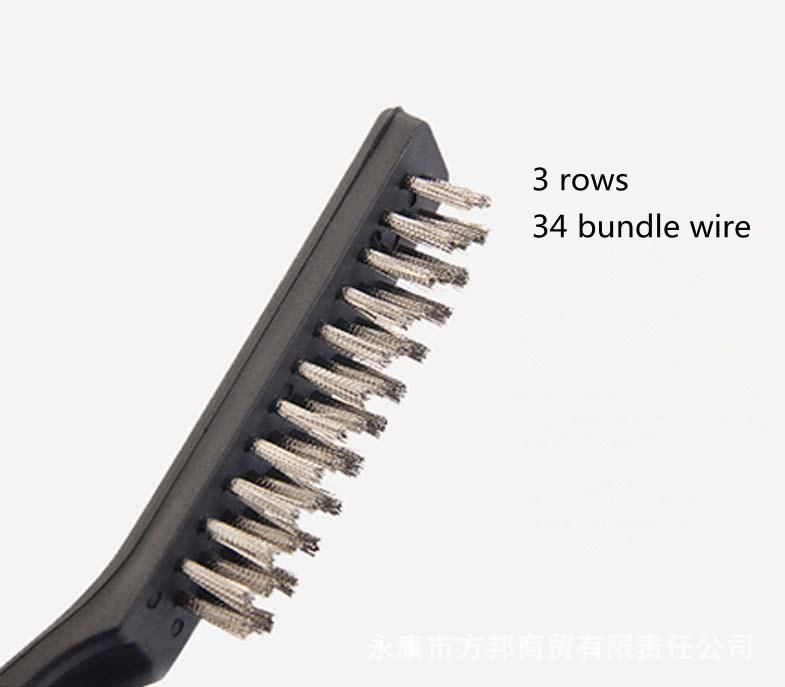 Multifunctional Household Cleaning Brush Combination Set Plastic Handle Steel Wire Polishing Brush Set