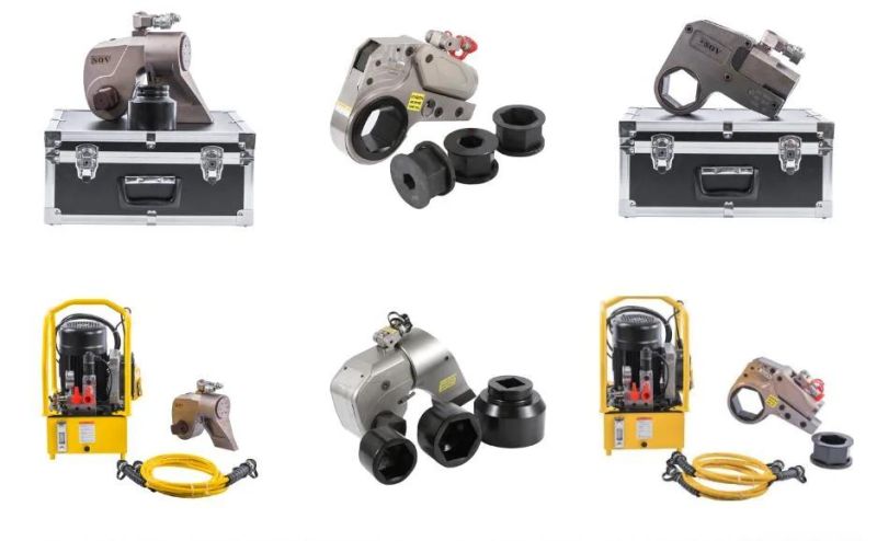 Al-Ti Material Hexagon Cassette Hydraulic Torque Wrench (SOV-XLCT)