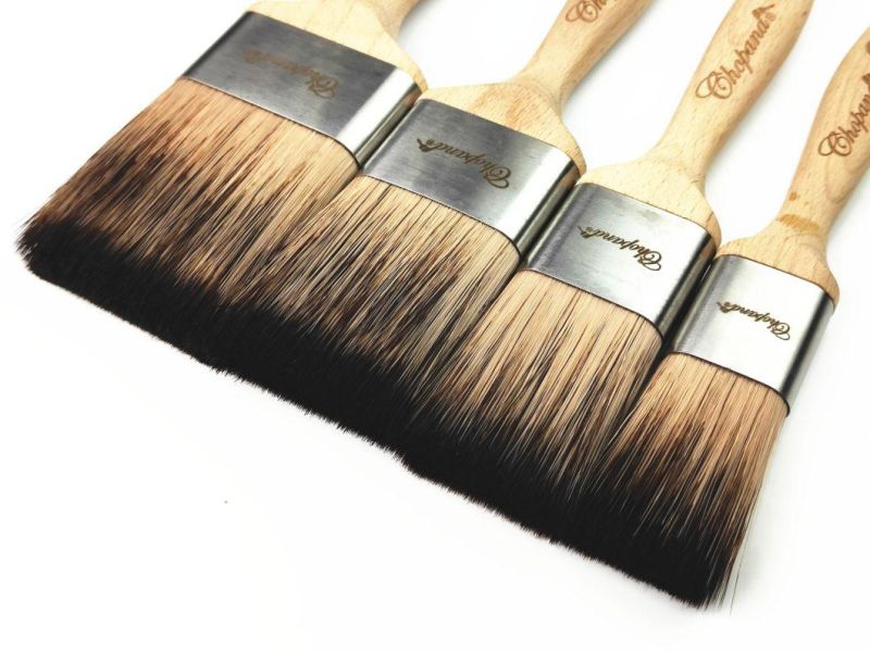 High Quality Not Easy to Shed Paint Brush Wooden Handle