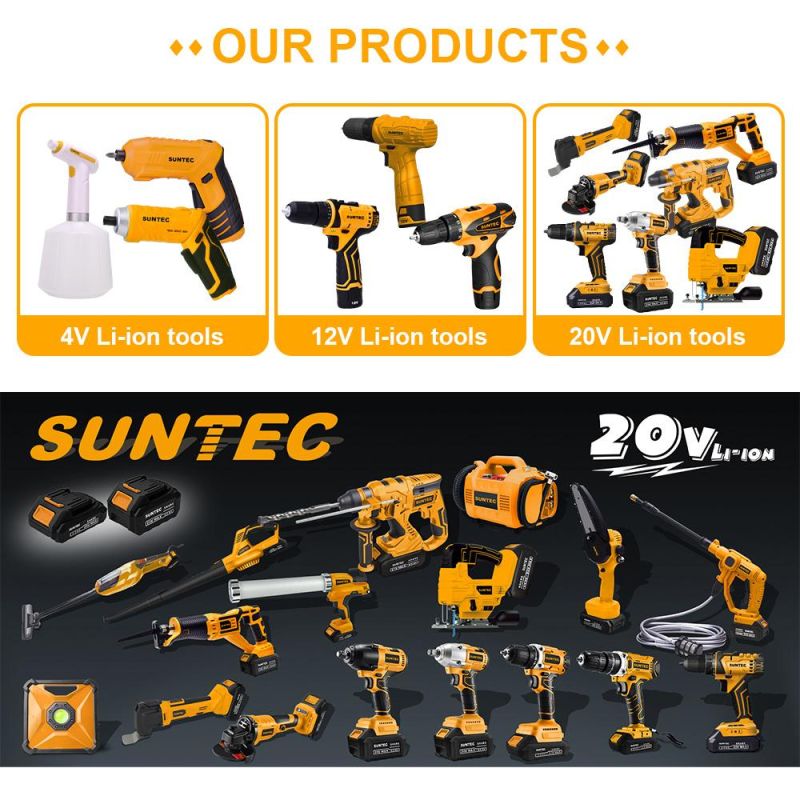 Suntec Power Tools 2022 New 20V Cordless Glue Gun