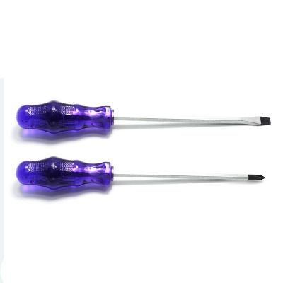Fixtec CRV Hand Tools Magnetized Tip Slotted Screwdriver