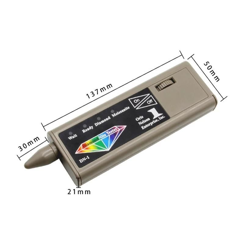 Diamond Moissaniter Tester Small Size Gemstone Diamond Tester Detail Two Testers in One