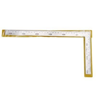 Factory Straight Stainless Steel 90 Degrees Angle Metric Try Mitre Square Ruler