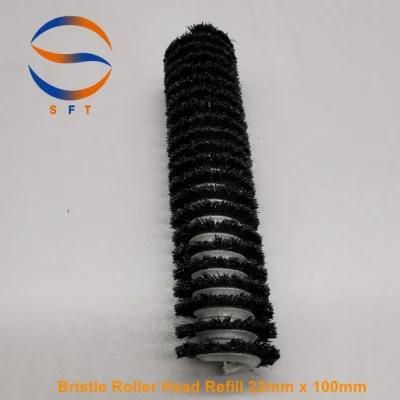 22mm Diameter 4 Inch Length Bristle Brush Roller Replacement Covers