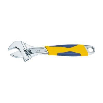 Adjustable Spanner with Rubber Handle Customized Adjustable Wrench