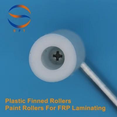 Plastic Finned Screw Diameter Paint Rollers for Fiberglass Reinforced Plastics