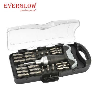 25PC Ratchet Screwdriver Set Bits Set