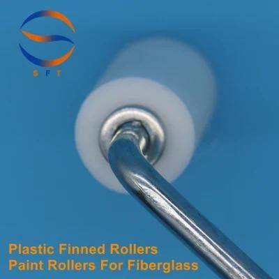 Customized Plastic Finned Rollers Paint Rollers for Resin Application