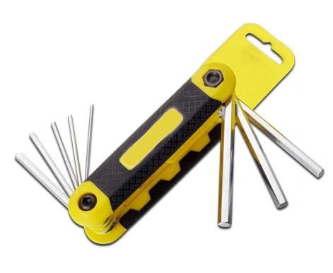 8PC Folding Hex Key (Key Set)