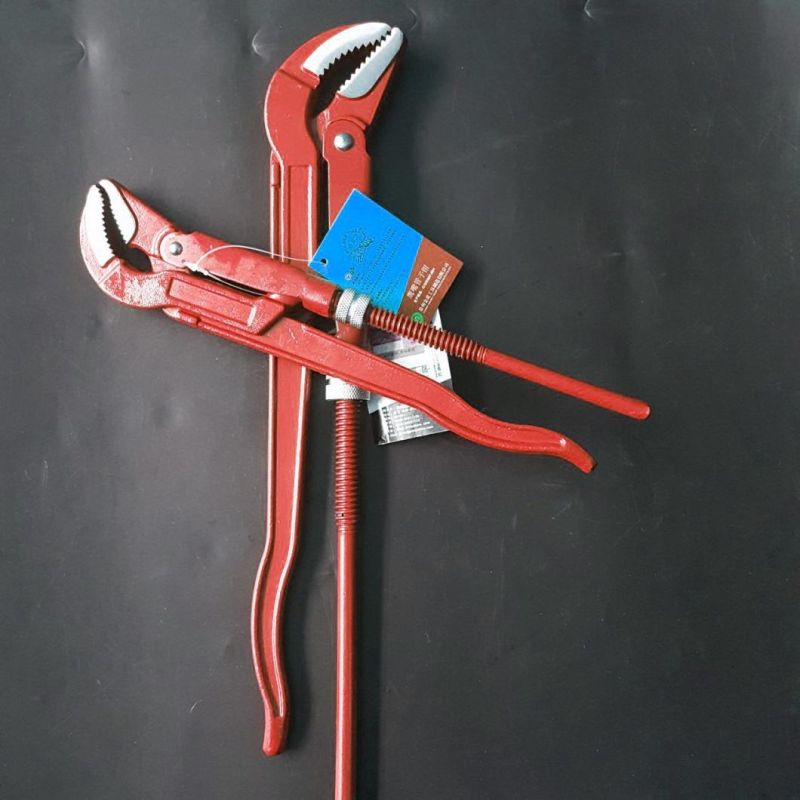 45 Degree Bent Nose Pipe Wrench High Quality