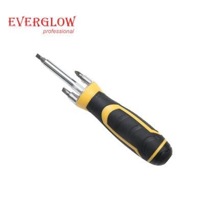 Multi-Function 5-in-1 LED Ratcheting Screwdriver