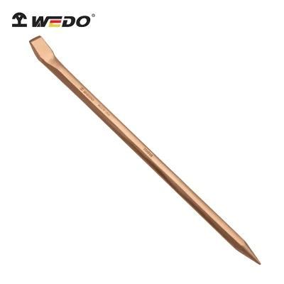 Wedo High Demand Non Sparking Tool Beryllium Copper Hex Pinch Bar