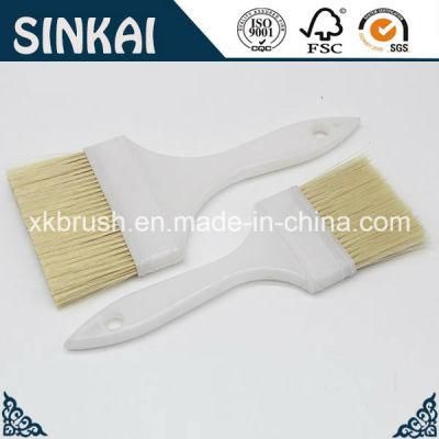 Good Quality White Plastic Handle Filament Paint Brush