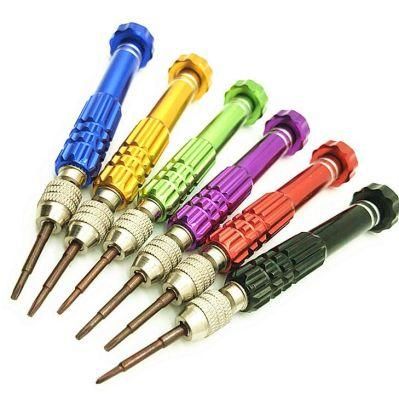 Screwdriver 5 in 1 Set Mobile Phone Repair Disassemble Tool Combination Multi-Function Multi-Purpose Manual Screwdriver Factory