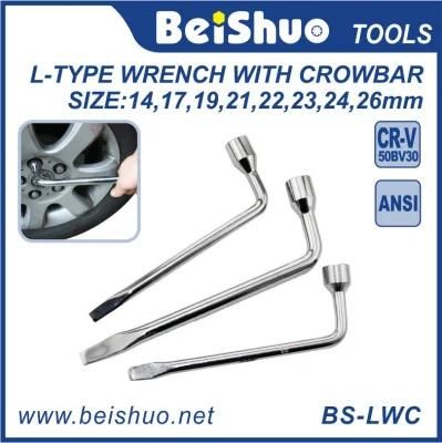 L Type Wrench with Crowbar Safety Socket Wrench