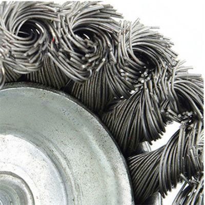 Twisted Knots All Sizes of Round Steel Wire Cup Brush/ Twisted Wire Brush