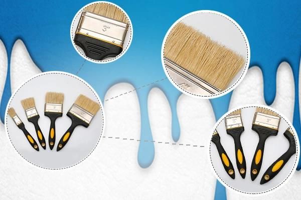 Factory Competitive Price Rubber Handle Paint Brush