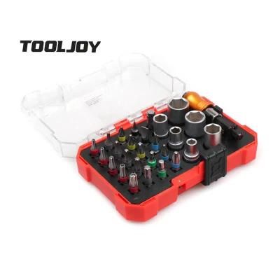 Wholesale Precision 28PCS CRV Material 4mm Mini Size Screwdriver Bits with Socket Tool Set