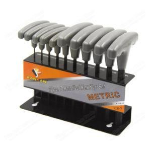 Metric 10PCS T-Handle (Torx) Hex Key Wrench Set for Hand Tools
