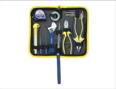 14PCS DIY Tool Kit in Canvas Bag for Home Improvement Use