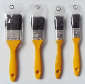 Paint Chip Brush 4pk Natural Bristles and Synthetic Filaments