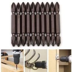 Ex Factory Price Wholesale Taiwan S2 Anti-Slip Magnetic 1/4 Hex Shank Cross Head Power Screwdriver Bits