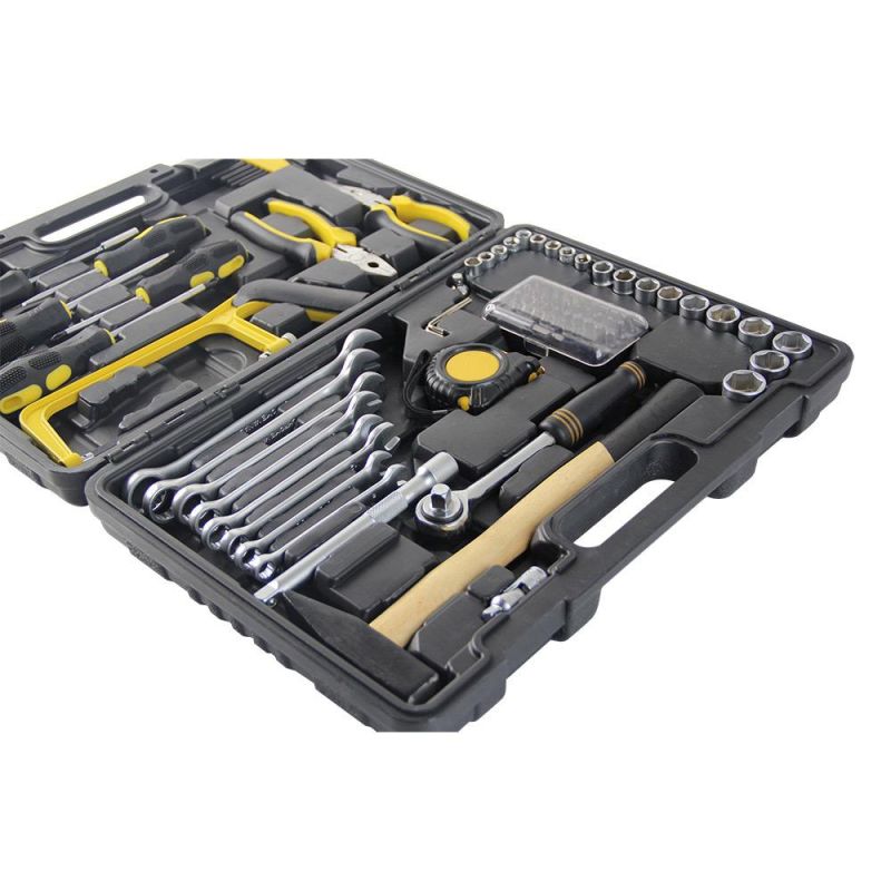 Goldmoon 84PCS Carbon Steel Industrial Mechanic Repairing Hand Tools Set