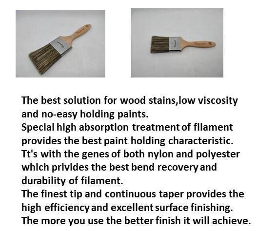 Chopand High Quality Environmental Customizable Logo Wooden Handle Paint Brush