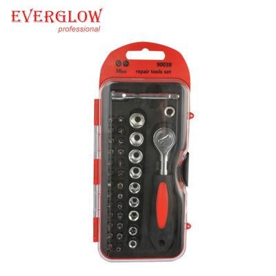 38PC Ratchet Wrench Screwdriver Set