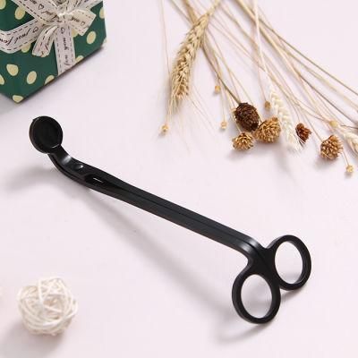 Engraved Stainless Steel Wholesale Bulk Custom Black Candle Tool Wick Trimmer
