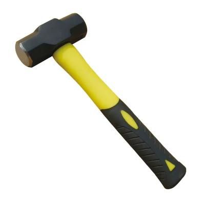 Hautine High Quality Sledge Hammer W/Plastic Covered Fiberglass Handle